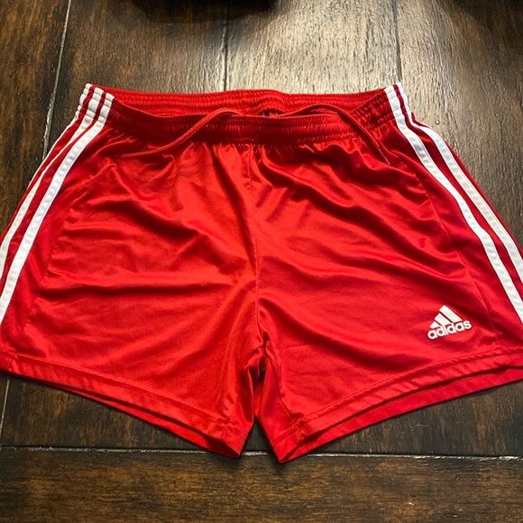 adidas Women's Squadra 21 Shorts Red size Medium - Picture 1 of 9